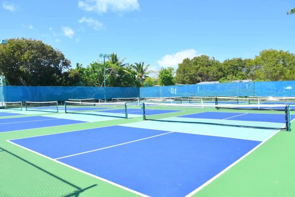 pickleball court