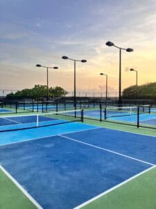 Sandals Royal Curacao Pickleball Courts